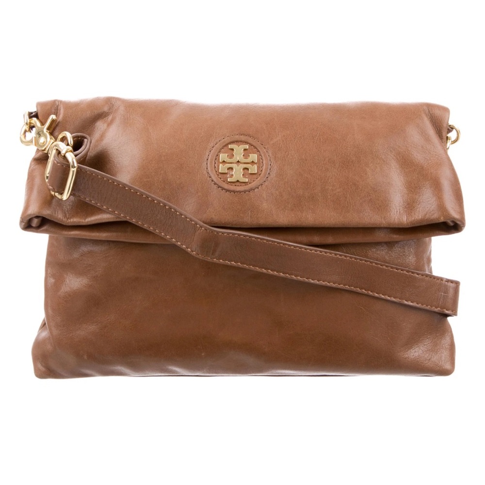 Tory Burch Leather fold over bag